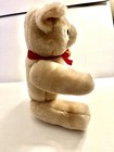 Vintage Jointed Plush Teddy Bear Nwot 12    Glass Eyes Very Cute And Soft