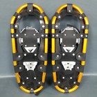 Big Foot Black orange 22  Long Adjustable Snow Shoes Needs Repaired 