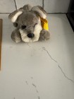 Vintage Steiff Cosy Lumpi Stuffed Dog 5466 16 Germany Original Tags   Button