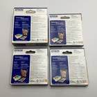  5 Total  Genuine Epson 126 Ink Cartridges Exp 2023 - 2024 Black  Cyan  Magenta