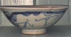 Fascinating Chinese Ming Porcelain Blue And White Shallow Dragon Bowl