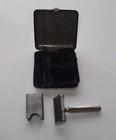 Eveready Safety Razor Set W original Metal Case Ever Ready Vintage