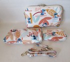 Jujube X Disney Stitch In Paradise Be Set 3 Piece Pouch Set  A