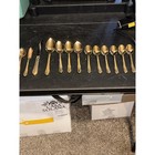 Farberware Chambord Gold Plated Set Of 14 Serving Utensils