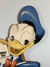 Donald Duck Bread Cardboard Sign Walt Disney Advertising Display