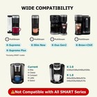 Reusable K Cups For Keurig  2-pack Refillable Coffee Pods With 5 Holes