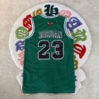 Mitchell   Ness Michael Jordan Chicago Bulls Green Jersey 1997-98 Size S