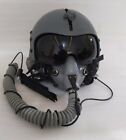 Hgu-33 Fighter Pilot Helmet Grey With Mbu-12 Oxygen Mask  replica  exclusive Bag