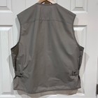 Tilley Endurables Different Drummer Vest Mens Large Beige Fishing Hiking Camping