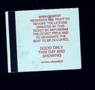 The Lion King 3d Movie Ticket Stub Disney Film Pepsi Logo Opening Week 9 22 2011