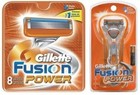   9 Gillette Fusion 5 Power Razor Blades Refills Cartridges Handle Authentic New