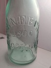 Antique Blob Top Blobtop Soda Beer Bottle F  Knebel 1860 Brooklyn New York Nyc