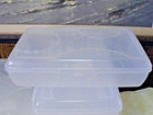 Sterilite Plastic Stacking Fliptop Latching Storage Box Container  Clear  6 Pack