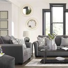 2 Set Circle Mirrors For Wall Decor For Living Room Bedroom Bathroom Entryway   