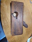 Antique Vintage Wood Plane Woodworking Hand Tools 1  Angled Straight Blade