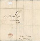 1834 Letter - New London  Ct To Colchester  Ct