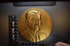 Large Bronze Medal High Relief Exonumia Art Coin Commemorative Token President  