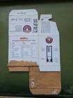 Vtg Western Upland 20ga Plastic Shotgun Shells Empty Ammo Box White Ships Flat