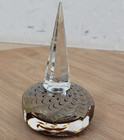 1995 - Craig Zweifel Empty Glass Art Perfume Bottle With Stopper - Damaged