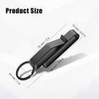 1 Pair Of Stylish Duty Belt Key Holder For Law Enforcement Officers N Other Use