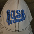 Rush Rain Date Chicago 2010 Baseball Cap Regular Fitted Hat Band Merch Official
