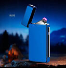 Dual Arc Electric Lighter Rechargeable Windproof X Flameless Plasma Torch Usb  