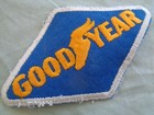 Good Year Uniform Patch  vintage Goodyear Tires - 4 3 4 X 3 Inches New 