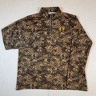 Under Armour Mens Long Sleeve Pullover Digital Camo Hunting Size Large