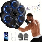 Music Boxing With Gloves - Usb Charging  Wall-mounted  Led Lights And Sound