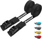 Surfboard Tie Down Straps - 15 Ft Roof Rack For Kayak And Sup  2 Pack