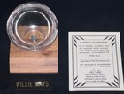 Willie Mays  signed  Baseball Display Case With Original Box   Coa  no Ball Inc 