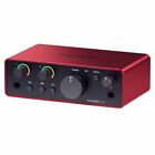 Focusrite Scarlett Solo 4th Gen Usb Audio Music Recording Interface