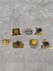 Vintage Walmart Employee Pins Lot Of 7 - Bday  Christmas  5 Years  Etc 