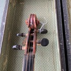 Full Size Violin Antonius Stradivarius Copy Made In Czechoslovakia Needs Repair