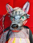 Vintage Fairy Tale The Wolf 12  Puppet Marionette Pelham England 1960 s