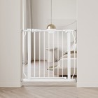 Adjustable 29 1 -33 8 baby Gate For Stairs And Doorways 30 h Safety Gate White
