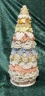 Crochet And Doily Tree 11 5  Pastel Colors  Tabletop Display