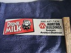 Vtg Nos Morton Buildings Supports America s Dairymen Bumper Sticker 1980s