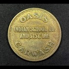 Oasis Car Wash Phoenix  Az Carwash Token 25mm  d287 