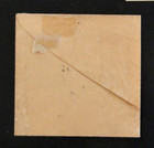Us Stamped Envelope U16 10c 1855 Cut Square Green On Buff Full Corner Used