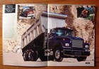 Mack Construction  Truck  Rd   cl  dm  Mid  14 Pages Mint Colour  Brochure  1996