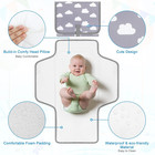 Accmor Portable Diaper Changing Pad  Waterproof Baby Changing Mat  Foldable Trav