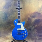 Transparent Blue Chrome Fittings Standard Electric Guitar Ships From Usa
