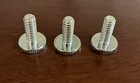 Conn Sousaphone Bell Attachment Screws Silver Plated  set Of 3 never Used