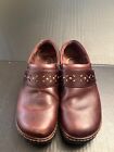 Klogs Womens Brown Benton Slip On Clogs Shoes Size  10 Medium Free Shipping