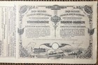 Yugoslav Stock Share Bond Baja Bezdan Zombor Apatin Budapest 1912 year Hungary