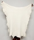White Oil Tanned Buckskin Leather Hide For Native Crafts Clothing Bags Costumes