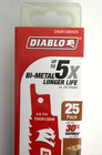  new   ds0912bw25  Bi-metal Reciprocating Saw Blade For Nail-embedded Wood 25pk