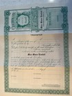 Mica Mines Ltd 1929 Stock Certificate Canada Signed To Open  sc7