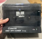 Geneva Pf-740 Vhs Video Tape Cleaner System With Power Supply